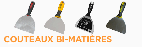 Couteaux bi-matières
