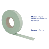 bande à joint papier hydrofuge 30m