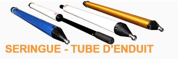 Tube d'enduit