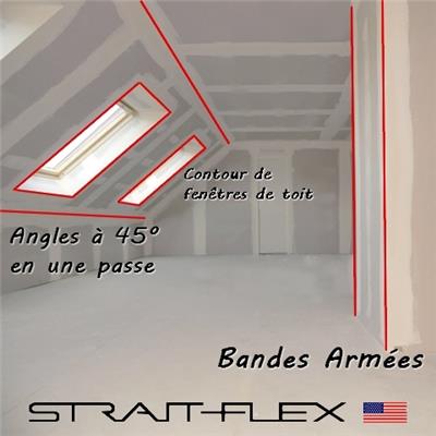 Original Straitflex Bande Armee Pour Angles Renforces Corniere
