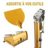 4 x Lame plastique 18 cm 