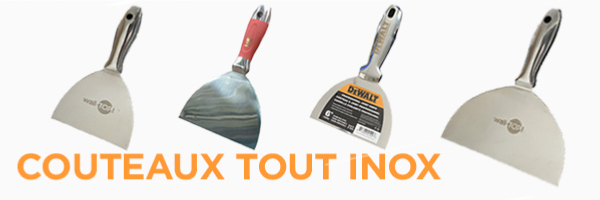 Couteaux tout inox