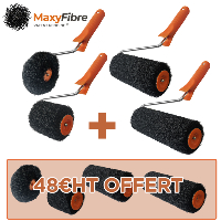 PACK - Rouleaux à enduit + recharges