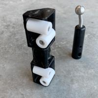 Rouleur d'angle + adap rotule